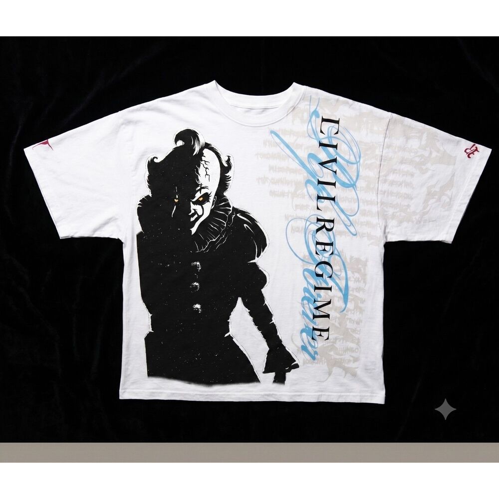 Civil Regime IT Chapter Two Pennywise Oversized Shirt 3XL NWOT Horror Box Set